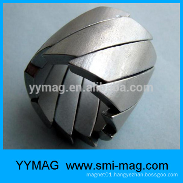 N45H Grade Neodymium Magnet Arc permanent magnet